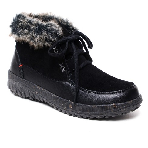 Minnetonka boots black new arrivals