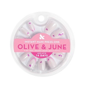 Olive & June Press-On Fake Nails - 42ct - 1 of 4