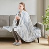 50"x70" Aina Marble Faux Fur Heated Throw Blanket - Beautyrest - image 3 of 4