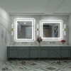 Apmir Super Bright Front & Back LED Lighted Anti-Fog Tempered Glass Bathroom/Vanity Mirror with ETL & 3-Year Warranty - 4 of 4