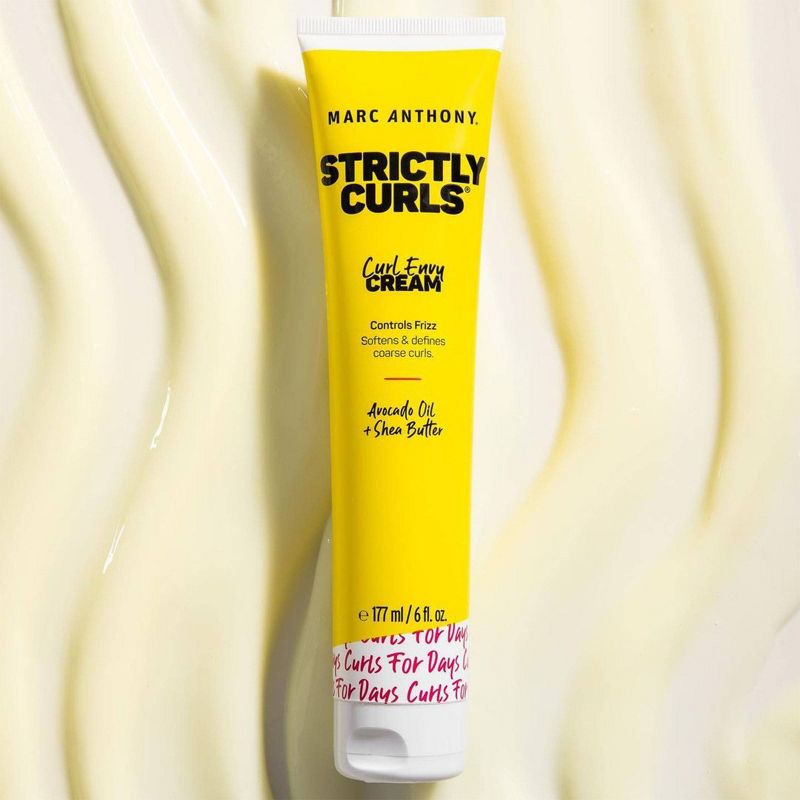 Marc Anthony Strictly Curls Curl Envy Cream Hair Styling Product &#38; Softener - Shea Butter - 6 fl oz, 4 of 10