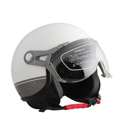 Segway Half-Face Skate Bike Helmet - White L