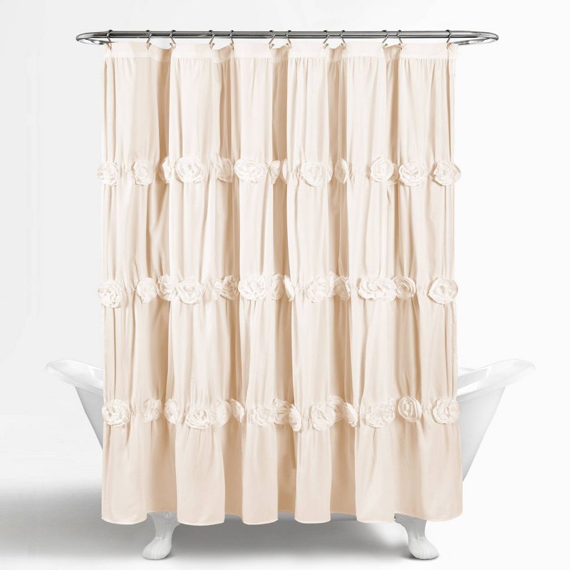 Darla Texture Shower Curtain - Lush D&#233;cor, 3 of 11