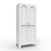 Ridstar 61.02 in. H Stylish Double-Door Metal Storage Cabinet with Doors and Adjustable Shelves-White - 4 of 4