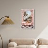 Art Remedy Sleeping Tiger Bath Jungle Bathroom Art  Framed - 2 of 4