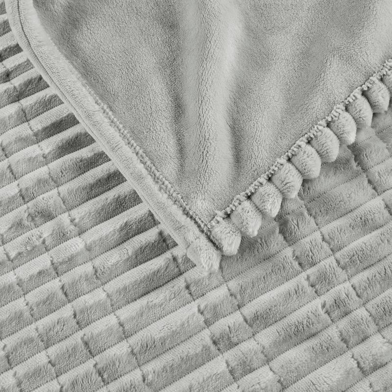 Corded Plush Electric Blanket - Serta, 4 of 7