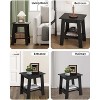 2-Tier End Table, Side Table with Bottom Shelf, Nightstand for Small Spaces - 4 of 4