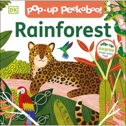 Pop-Up Peekaboo! Rainforest - by  DK (Board Book)