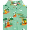 Disney Lion King Simba Nala Timon Pumbaa Mufasa Zazu Matching Family Hawaiian Button Down Shirt Toddler to Big Kid - 4 of 4