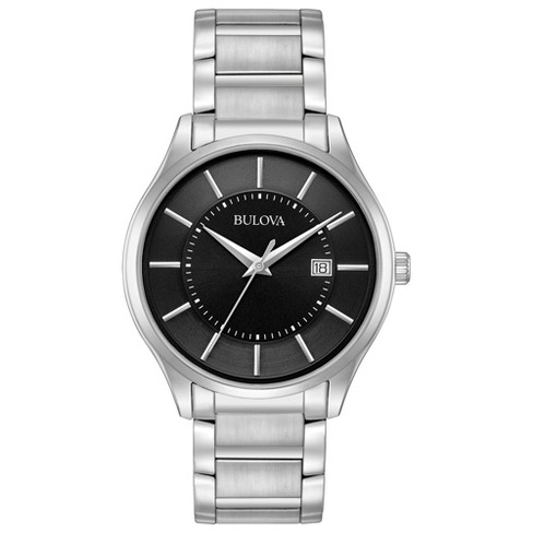 Bulova men's quartz watch best sale