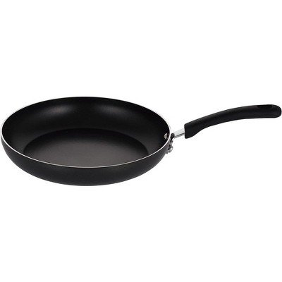 8-Inch Medium Open Fry Pan - Non-Stick Cookware With Black Interior & Brown Exterior For All Cooktops