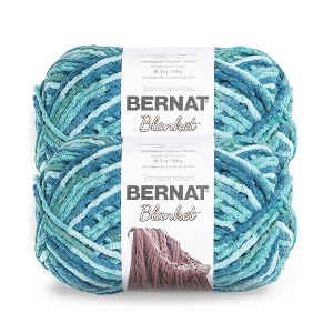 Bernat Blanket Big Ball Yarn 2 Pack-Tidepool - 1 of 4