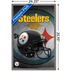 Trends International NFL Pittsburgh Steelers - Helmet 16 Framed Wall Poster Prints - 3 of 4