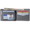 Alpine Swiss Mens Nolan Bifold Commuter Wallet Cowhide Leather RFID Safe Comes in a Gift Box - 3 of 4
