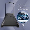 BestParts 2 in 1 Folding Treadmill Under Desk, Portable Walking Pad with LED Display, Quiet Electric Jogging Machine for Home Office, 240 lbs, Black - 3 of 4