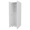 CAVINAS Wardrobe Closet,Double Door Bedroom Armoires with 2 Drawers,4 Storage Shelves,1 Hanging Rod,Armoire for Bedroom,Dressing Room,Apartment - 4 of 4