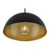 Lark Lou 1 - Light Pendant in  Black/Lacquered Brass - 4 of 4