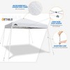 EAGLE PEAK Slant Leg Pop-up Canopy Tent Easy One Person Setup Instant Outdoor Beach Canopy Folding Portable Sports Shelter - 4 of 4