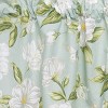 C&F Home Magnolia Garden White Valance Set of 2 - 3 of 4