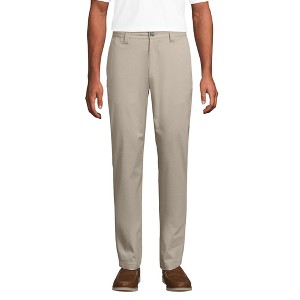 Lands' End Men's Lightweight Relaxed Tapered Pants - 1 of 4