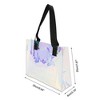 Unique Bargains Holographic Ribbon Handle Gift Bag Multicolor 1Pc - 3 of 4