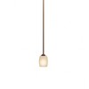 Eileen 8" 1 Light Mini Pendant with Satin Etched Cased Opal Glass in Brushed Nickel - 2 of 2