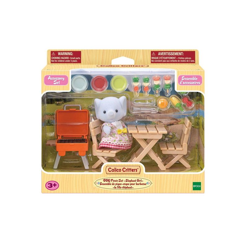 Calico Critters BBQ Picnic Set Elephant Girl, 3 of 5