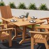 WestinTrends 43" Square Outdoor Patio Dining Table - 2 of 2