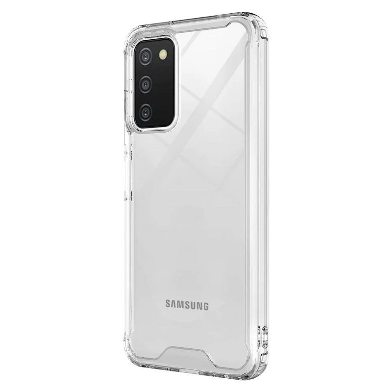 Ampd - Tpu / Acrylic Hard Shell Case For Samsung Galaxy A03s - Clear, 4 of 7