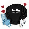 Simply Sage Market Women's Graphic Sweatshirt Hello Valentine - 3 of 4