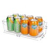 LunaLulinlk Refrigerator Organizer Bins, 8pcs Clear Bins, Pantry Kitchen Organization and Storage, 12.5" Long - 3 of 4