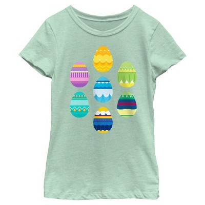 Girl's Disney Princess Easter Eggs T-shirt - Mint - Small : Target