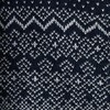 Stellou & Friends 100% Cotton Knit Norwegian Jacquard Design Baby   Boys Girls Long Sleeve Cardigan Sweater  - 0-3 Months / Navy with Cream - 4 of 4