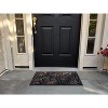A1HC Wild Flowers Copper Welcome Door Mat 18"x30", Outdoor Rubber Entrance Mat with Non-Slip Backing - 2 of 4