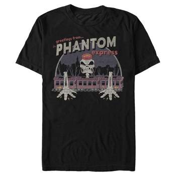 Men's Cuphead Conductor Greetings From the Phantom Express T-Shirt