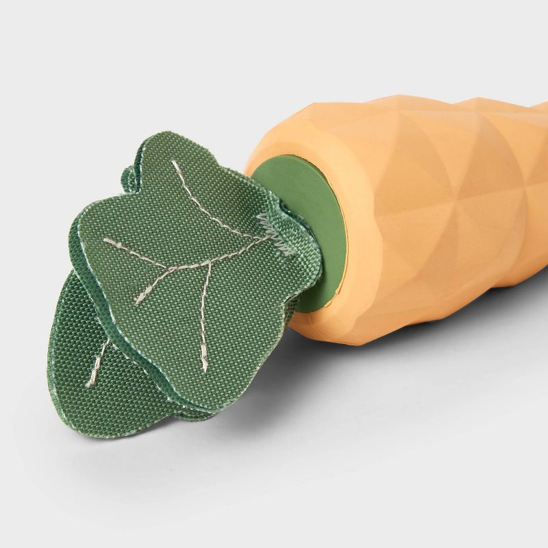 Rubber Carrot Dog Toy - Boots &#38; Barkley&#8482;, 4 of 5