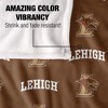 Lehigh University Logo Pattern Silky Touch Blanket White 50x60 - 4 of 4