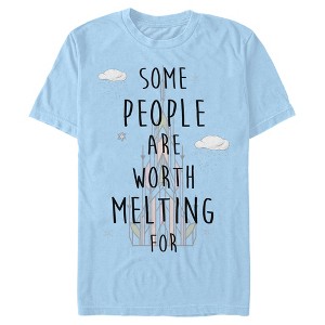 Men's Frozen People Worth Melting For T-Shirt - 1 of 3