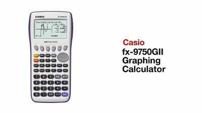 Casio Fx 9750gii Graphing Calculator White Fx9750gapl - 