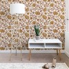Holli Zollinger Kalami Floral Wallpaper Brown - Deny Designs - 2 of 3