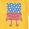 Men's - SpongeBob SquarePants - Silhouette Stars Stripes Short Sleeve Graphic T-Shirt - 2 of 4