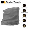 Unique Bargains Breathable Elastic Moisture Absorption Sport Neck Gaiter Face Mask - 4 of 4