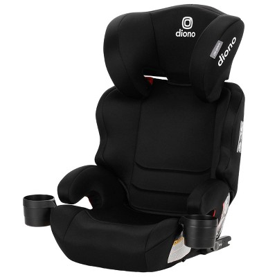 Diono Everett NXT Rigid Latch High Back Booster Car Seat, Black