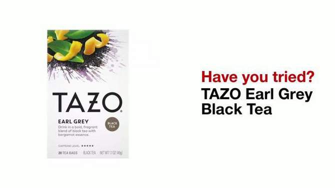 Tazo Earl Gray Tea - 20ct, 2 of 13, play video