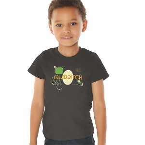 Toddler Boys' Harry Potter Quidditch Line Drawing T-Shirt - 1 of 4