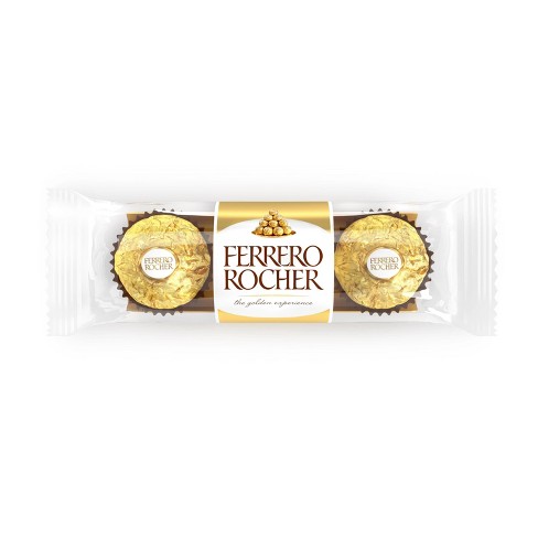 Ferrero Rocher Fine Hazelnut Chocolates 1 3oz 3ct Target