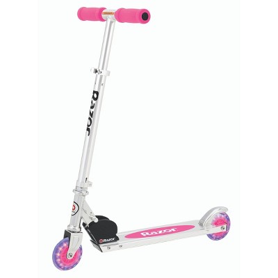 pink 2 wheel scooter