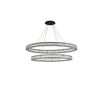 Elegant Lighting Monroe 2 - Light Pendant in  Black - 2 of 4