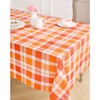 Solino Home Fall Buffalo Check Linen Tablecloth - 3 of 4