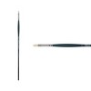 Creative Mark Imperial Professional Chungking Hog Bristle Brush - Filbert , Handmade Long Handle Oil Paint Brushes for Artists, Nickel-Plated Brass - 2 of 4